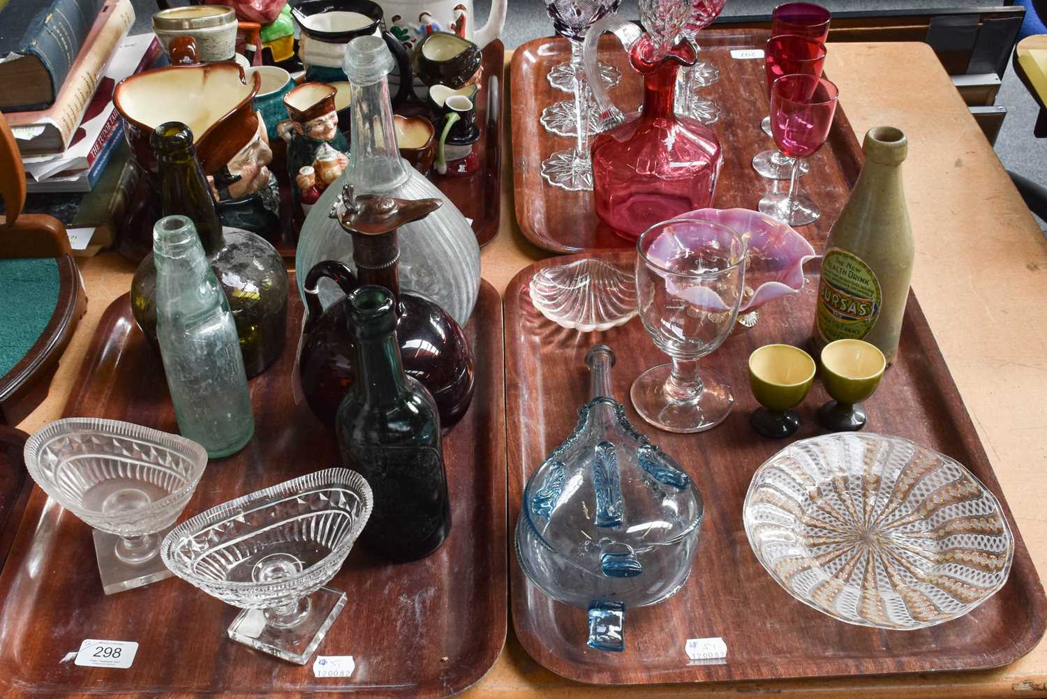 Lot 298 Assorted Glassware Including An 18th 5353