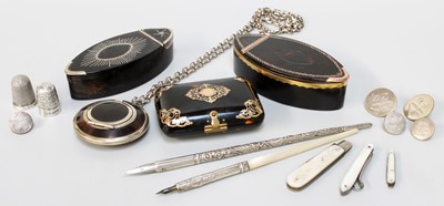 Lot 1050 - A Collection of Assorted Silver and Other...