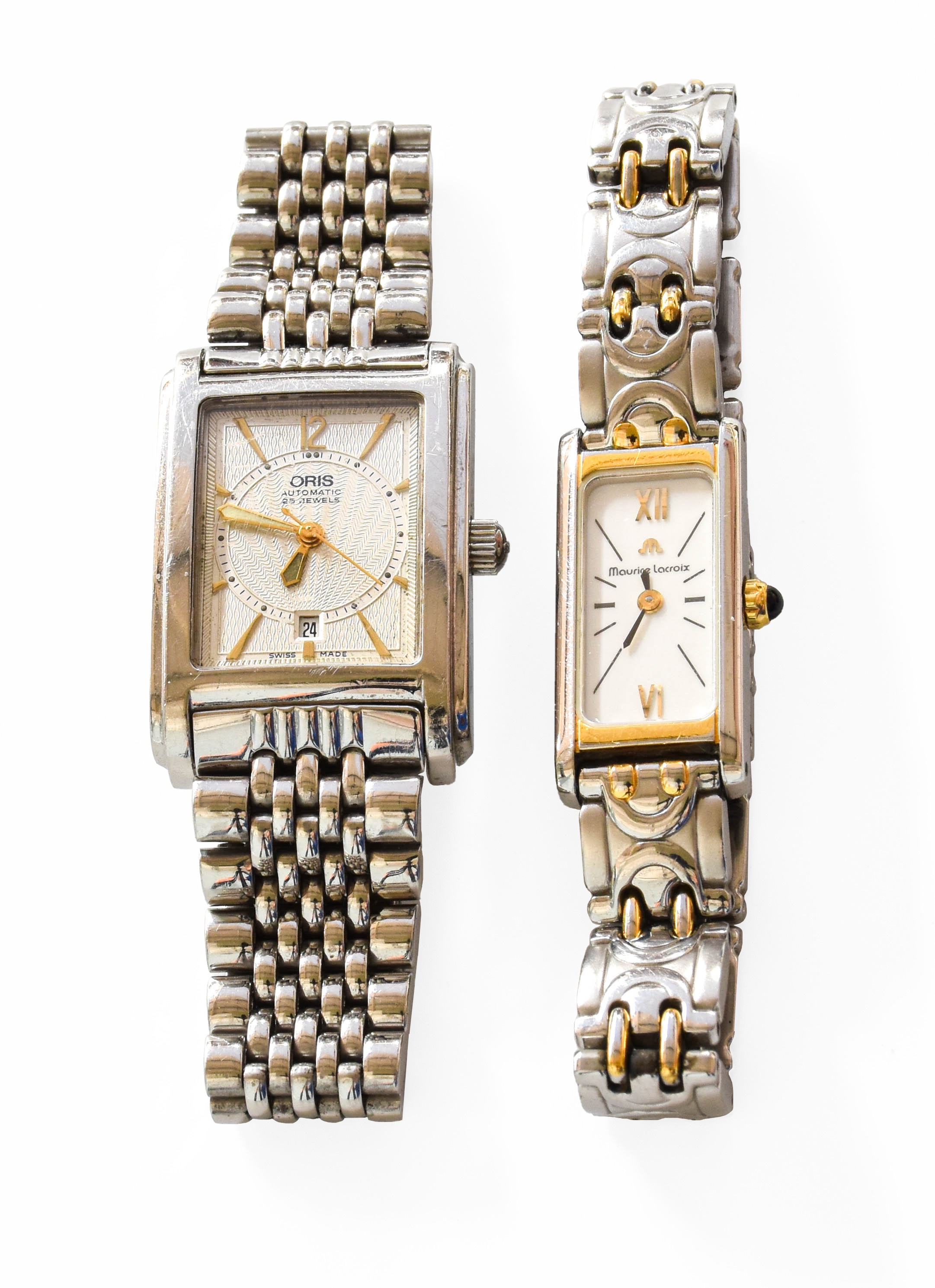 Lot 237 A Lady s Stainless Steel Automatic Calendar