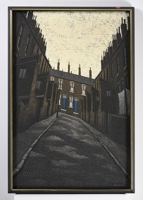 Lot 107 - Stuart Walton (b.1933) Bradford street scene...