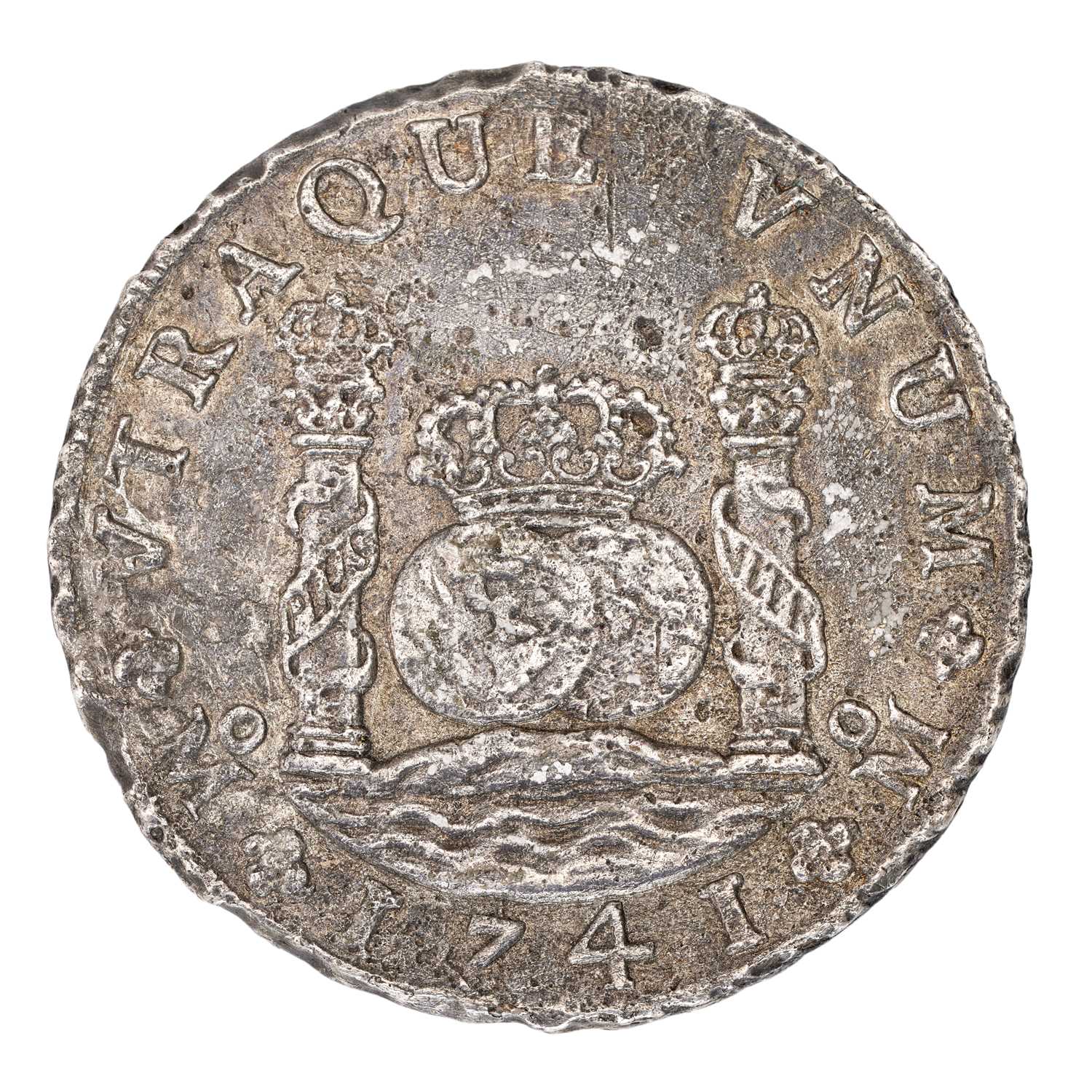 Lot 68 - Spanish Empire, 8 Reales 1741, Philip V 'piece...