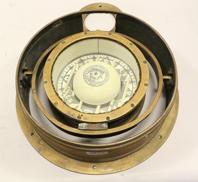 Lot 3215 - Iver C Weilbach Ships Compass