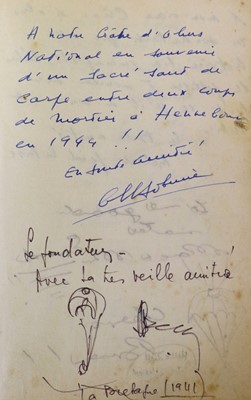 Lot 81 - Jean Albert Errard, French SAS and French...