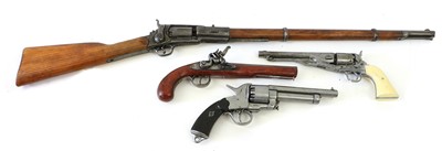 Lot 225 - Four Denix Non-working Replica Guns,...