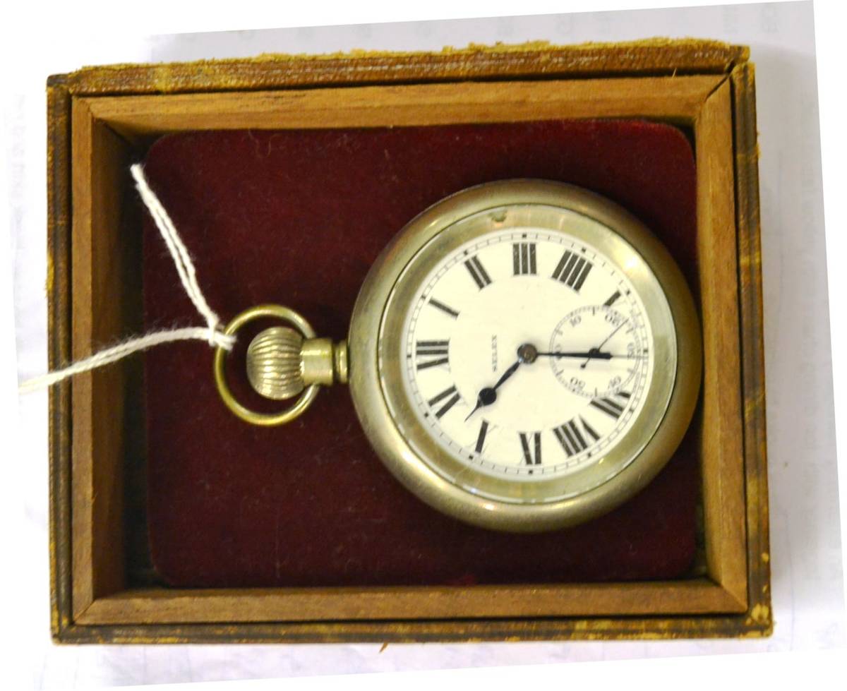 Lot 421 - An LNER guards pocket watch, numbered 5988