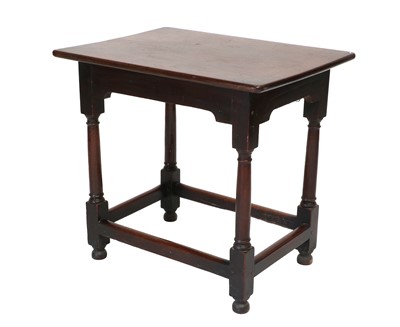 Lot 822 - A George III Mahogany Side Table, 3rd quarter...