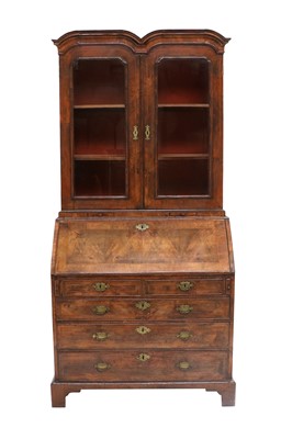 Lot 325 - A George II Walnut, Crossbanded and...