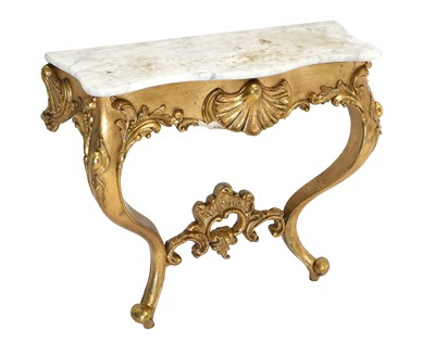 Lot 889 - A Late 19th Century Giltwood and Gesso...