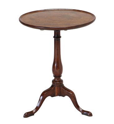 Lot 810 - A George III Mahogany Tilt-Top Tripod Table,...