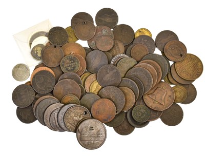 Lot 370 - Assorted Tokens, Medallions and Counters;...