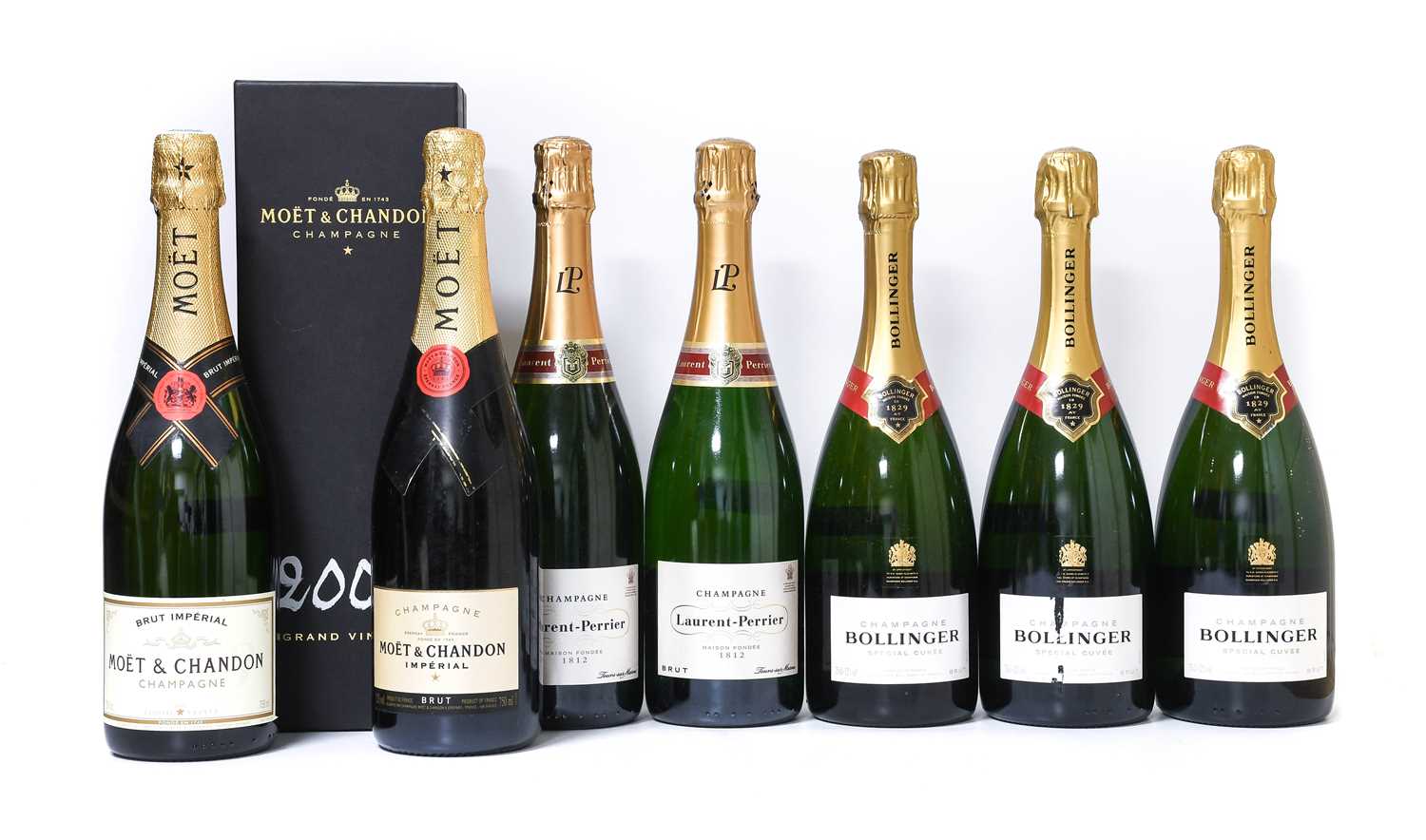 Lot 5001 - Bollinger NV Special Cuvée Champagne (three...