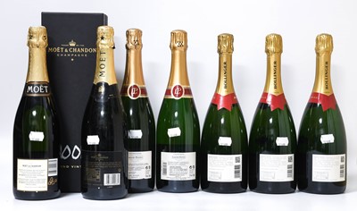 Lot 5001 - Bollinger NV Special Cuvée Champagne (three...