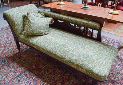 Lot 1354 - A Late 19th/early 20th century Chaise Longue