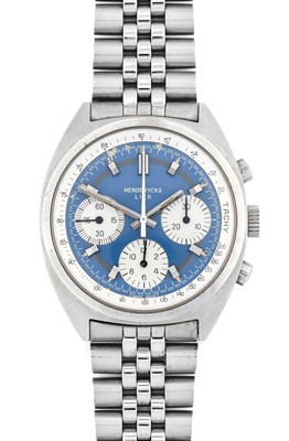 Lot 2347 - Henderyckx Lier: A Stainless Steel Chronograph...