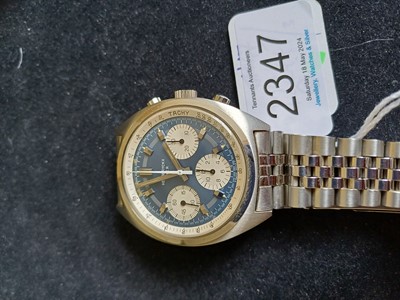 Lot 2347 - Henderyckx Lier: A Stainless Steel Chronograph...