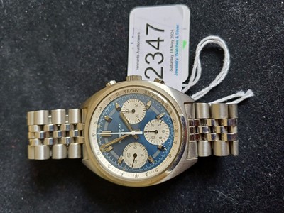 Lot 2347 - Henderyckx Lier: A Stainless Steel Chronograph...