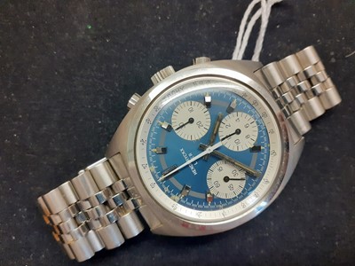 Lot 2191 - Henderyckx Lier: A Stainless Steel Chronograph...