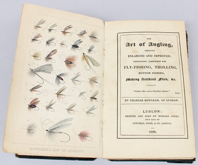 Lot 110 - Bowlker (Charles). The Art of Angling, Greatly...