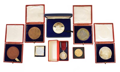 Lot 382 - Selection of Official Coronation Medals; 11...