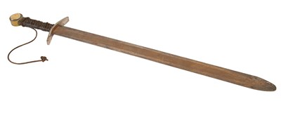 Lot 251 - A Medieval Style Broadsword, with 65cm double...