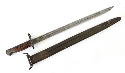 Lot 138 - A British Pattern 1888 Mk.II Bayonet, the...