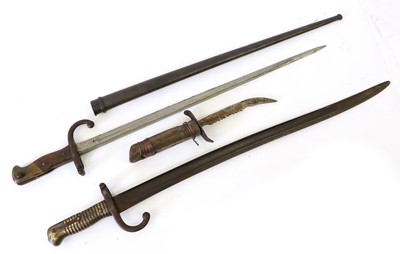 Lot 139 - A French M1866 Chassepot Yataghan Sword...