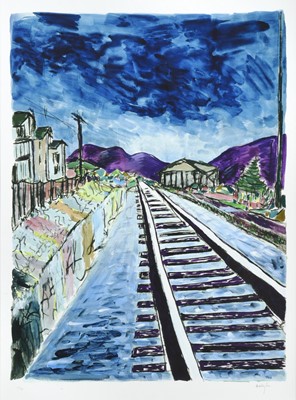 Lot 203 - Bob Dylan (b.1941) American "Train Tracks"...