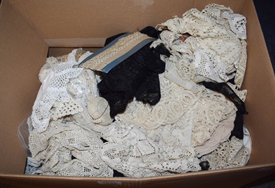 Lot 1245 - A Large Quantity of Assorted Lace Edging,...