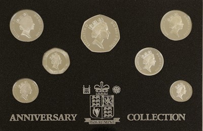 Lot 372 - Selection of Royal Mint Silver Proof Coin Sets;...