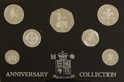 Lot 372 - Selection of Royal Mint Silver Proof Coin Sets;...