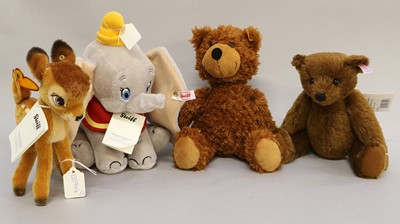 Lot 253 - Modern Steiff Bears and Soft Toys, comprising...