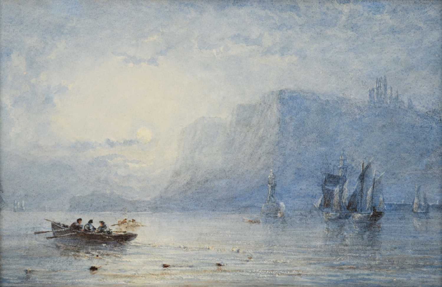 Lot 1025 - George Weatherill (1810-1890) Shipping off...