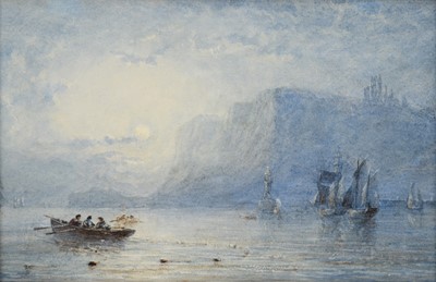 Lot 1025 - George Weatherill (1810-1890) Shipping off...