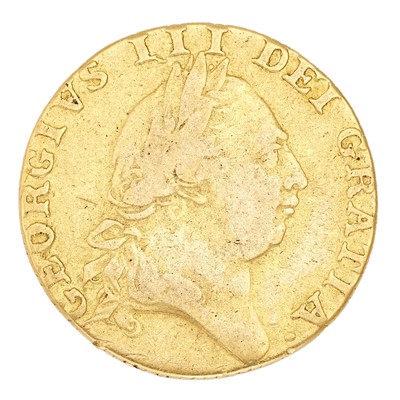 Lot 95 - George III, Guinea 1787, fifth laureate head, '...