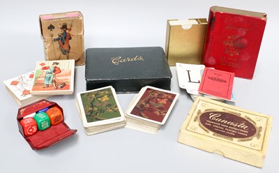 Lot 18 - A Part Deck of 51 Early 19th century Playing...