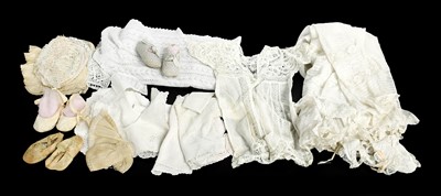 Lot 2016 - Early 20th Century Baby Costume, comprising...