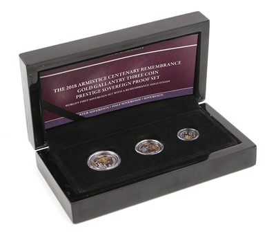 Lot 186 - Tristan Da Cunha, Three-Coin Proof Sovereign...