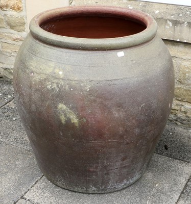 Lot 390 - A Large Garden Planter or Olive Jar, with...