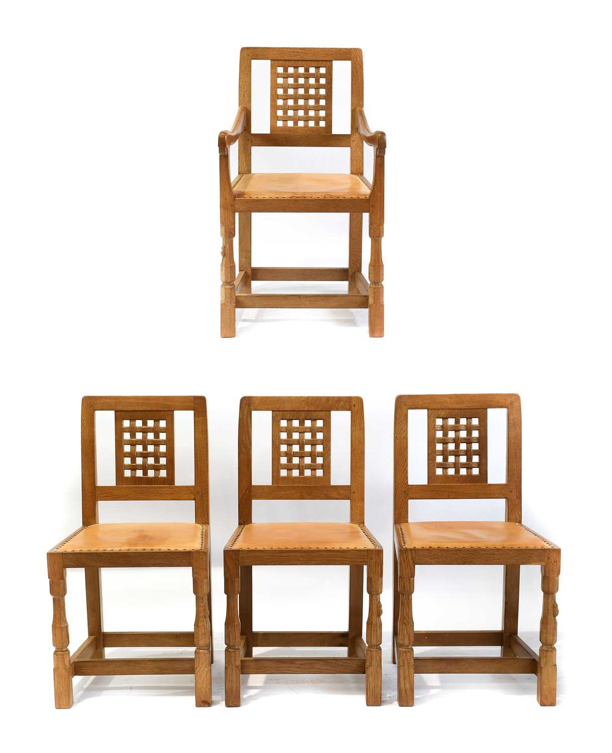Lot 701 - Workshop of Robert Mouseman Thompson (Kilburn):...