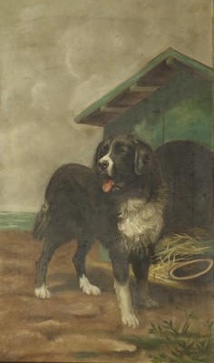 Lot 567 - British School (20th Century) A Collie in...