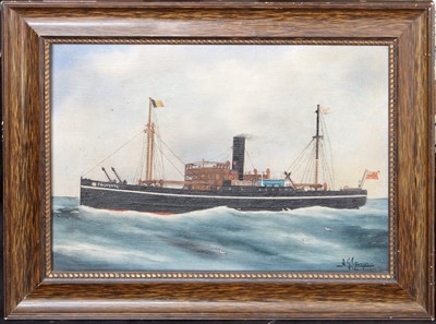 Lot 1201 - Adrianus Johannes Jansen (1863-1943) SS...