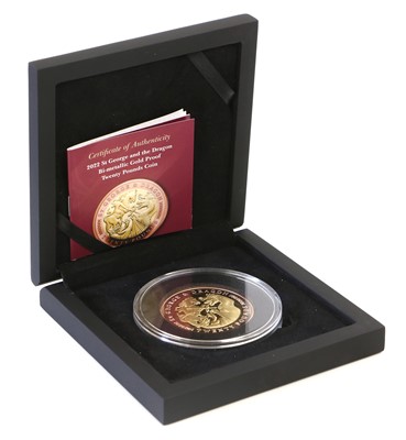 Lot 190 - Ascension Islands, Gold Proof £20, (.917 gold,...