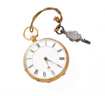 Lot 305 - An 18ct Gold Pocket Watch