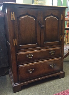 Lot 1474 - A Titchmarsh & Goodwin Oak Cabinet, 82cm by...