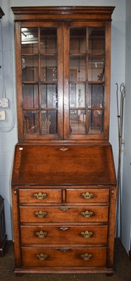 Lot 1385 - A Titchmarsh & Goodwin Style Oak Bureau...