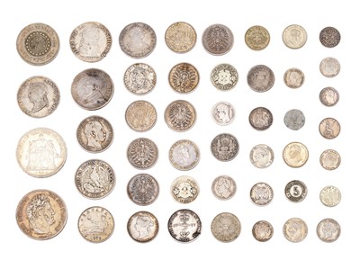 Lot 76 - Assortment of Foreign Silver 19th Century...
