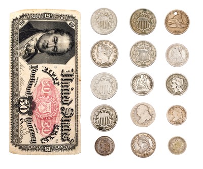 Lot 70 - Small Collection of 19th Century American...