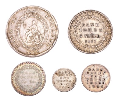 Lot 37 - George III, Bank of England Dollar 1804,...
