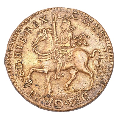 Lot 31 - James II, ‘Gunmoney’ Crown 1690, (S.6578) well...