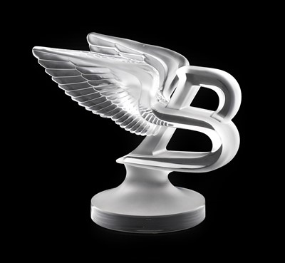Lot 515 - Lalique for Bentley: A Frosted Glass Mascot,...